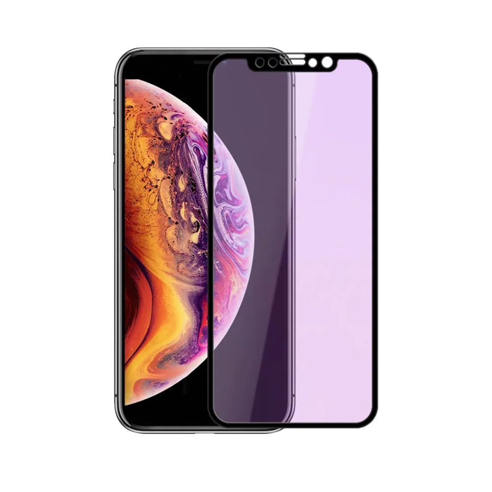 iPhone 11 11Pro 11ProMax 保護貼手機高清藍光玻璃鋼化膜(3入 iPhone 11保護貼11Pro保護貼 11ProMax保護貼)