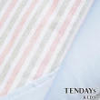 【TENDAYS】有機棉可水洗透氣嬰兒枕(和風藍 0-4歲 可水洗記憶枕)