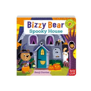 【iBezt】Spooky House(Bizzy Bear英國超人氣硬頁推、拉、轉)