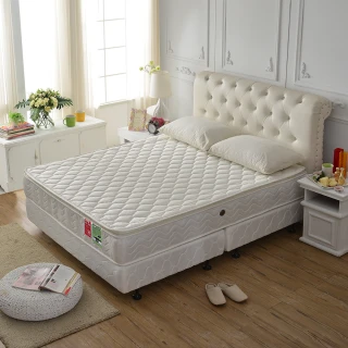 【睡芝寶】真三線+3M防潑水抗菌+蜂巢式獨立筒床墊-雙人加大6尺(護腰床正反可睡)