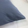 【J&N】素色長抱枕--深藍(1入)