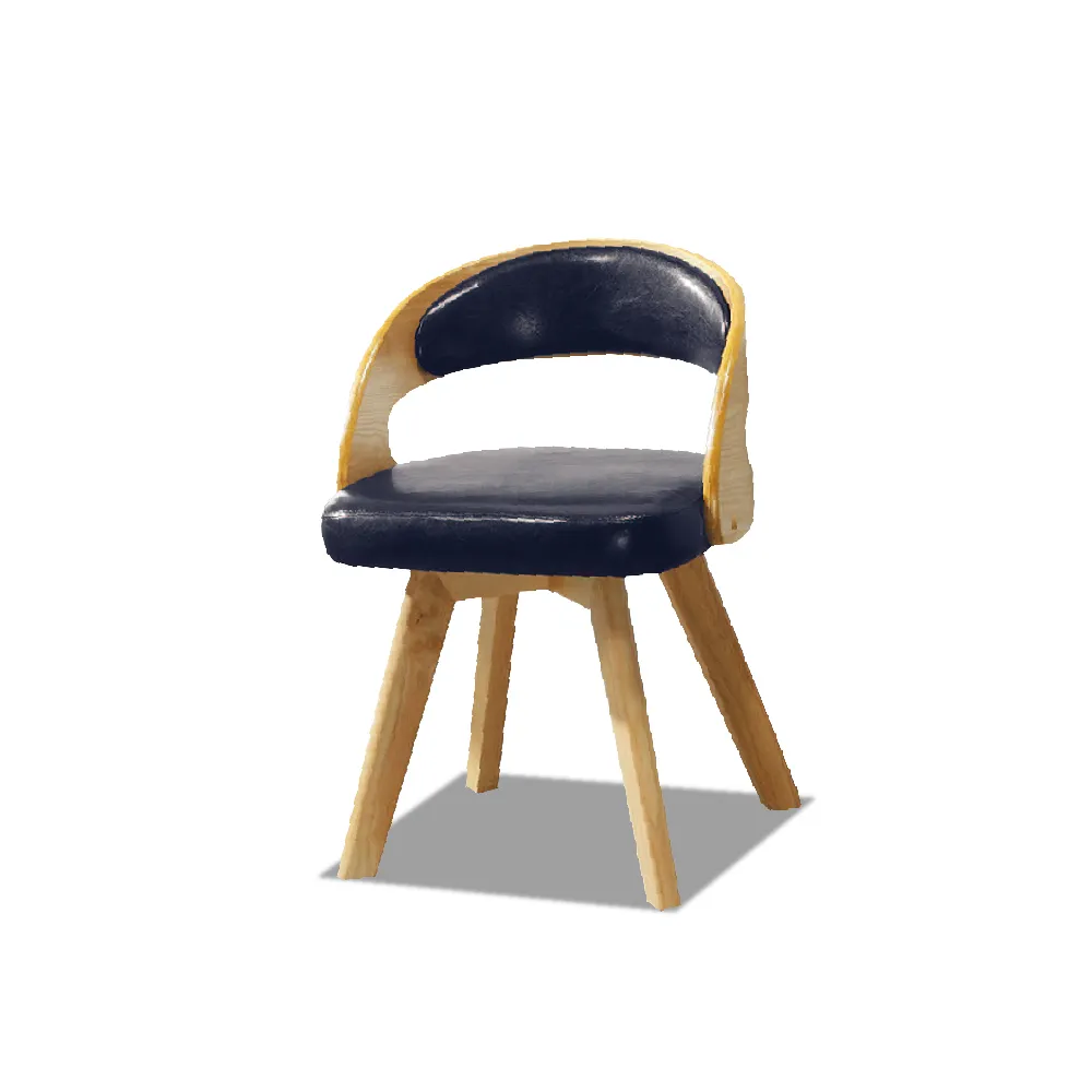 【ASSARI】約瑟夫旋轉餐椅(寬49x高76cm)