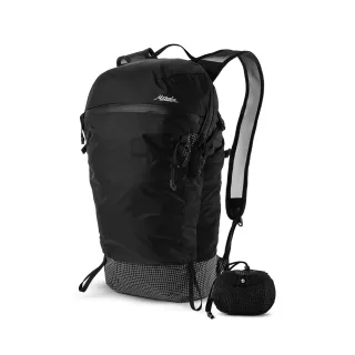 【Matador 鬥牛士】鬥牛士 Freefly 進階2.0款-16L 防水輕量背包-黑色格紋(登山 折疊 防潑水 休閒 健走)