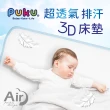 【PUKU藍色企鵝】AIR透氣排汗3D床墊M(60X120X1.5cm)