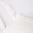 【Gennies 奇妮】010系列-哺乳內衣 細蕾絲緞帶軟鋼圈內衣-2色可選(孕婦內衣 棉質 肩開扣 TA27)