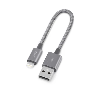 【moshi】Integra 強韌系列 Lightning To USB-A 充電線/傳輸線 編織線（0.25 M）(iPhone充電線)