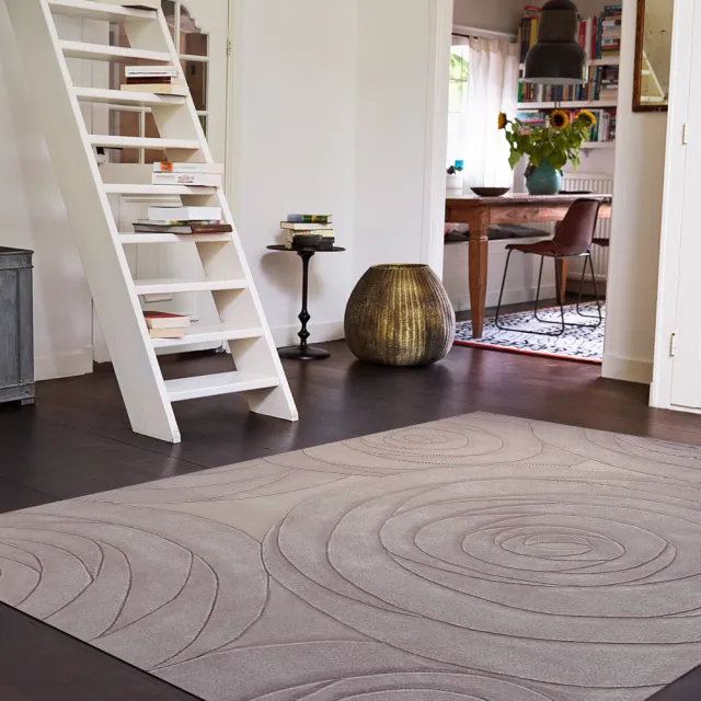 【山德力】ESPRIT Lakeside地毯 ESP-3109-01 170X240cm(米色 玫瑰 生活美學)