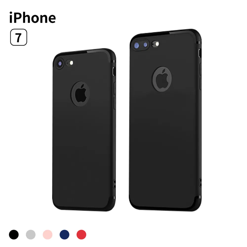【General】iPhone 7 Plus 手機殼 i7 Plus / i7+ 保護殼 完美包覆矽膠防指紋保護套