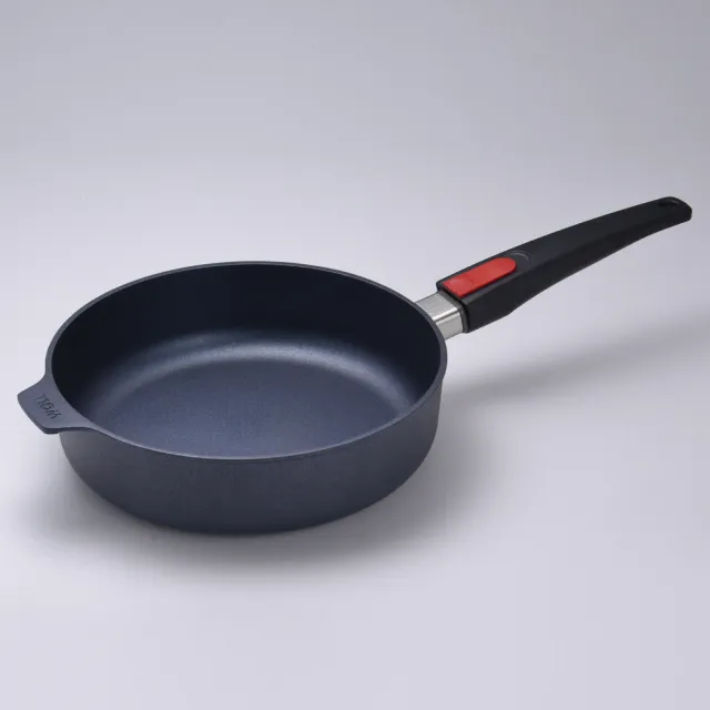 【Woll】Diamond Lite 輕量鑽石 圓形不沾平底深鍋 28cm 不沾鍋 平底鍋(平輸品)