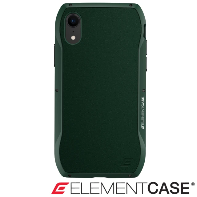 【美國Element Case】iPhone XR Enigma(旗艦真皮防摔殼 - 綠)
