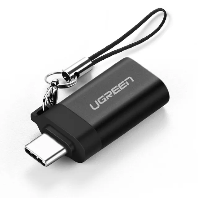 【綠聯】Type-C轉USB3.0轉接頭 黑色 Aluminum版