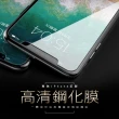 iPhone X XS保護貼手機9H硬度半屏透明高清款(3入 iPhoneXS手機殼 iPhoneX手機殼)