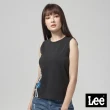 【Lee 官方旗艦】女裝 無袖T恤 / 冰棒印花 氣質黑(LL190157K11)