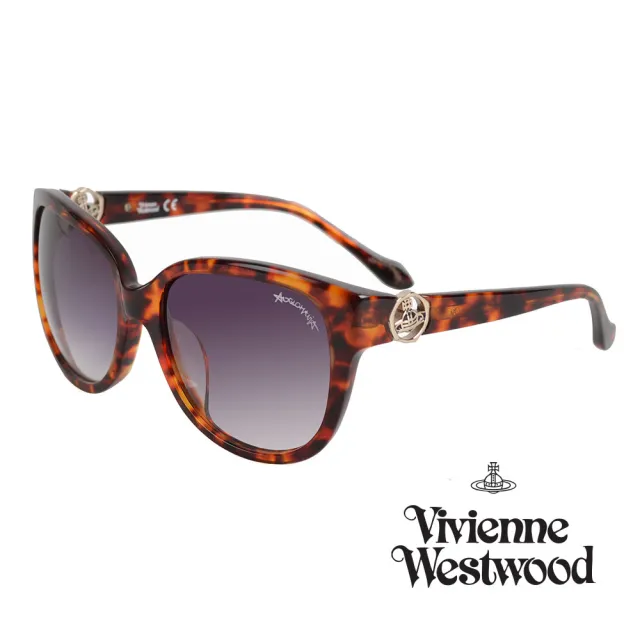 【Vivienne Westwood】英國薇薇安魏斯伍德異國風情太陽眼鏡(AN758-02-琥珀) - momo購物網 - 好評推薦 -2026年7月