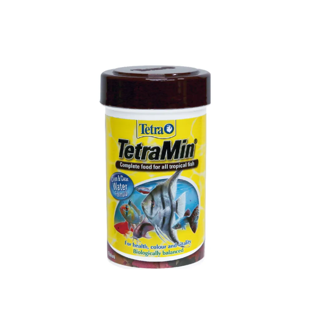 【TETRA 德彩】熱帶魚薄片飼料 100ml(燈科魚/孔雀魚/神仙)