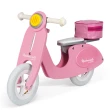 【法國Janod】平衡滑步系列-粉紅淑女摩托車