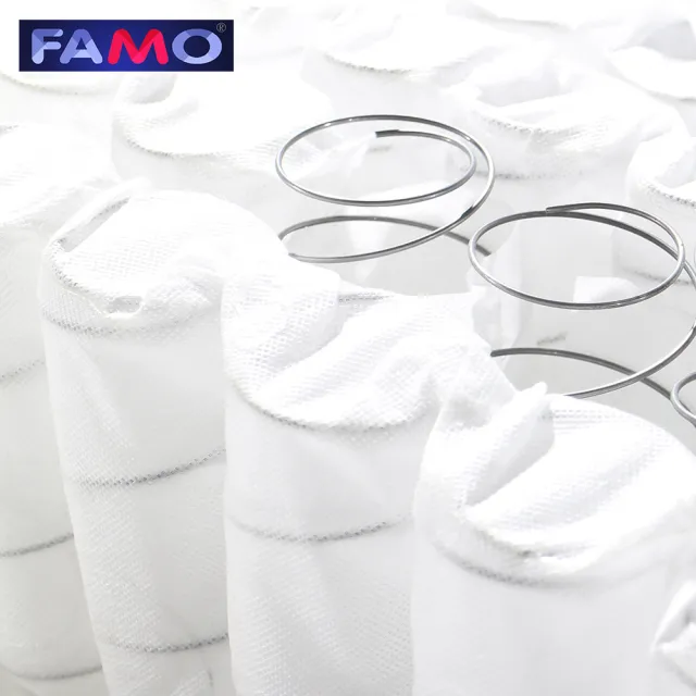 【FAMO 法摩】5CM乳膠涼感硬式獨立筒床墊(雙人5尺)