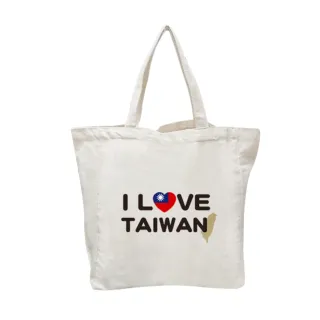 【FUJI-GRACE】大容量I Love Taiwan環保購物袋(超值二入)