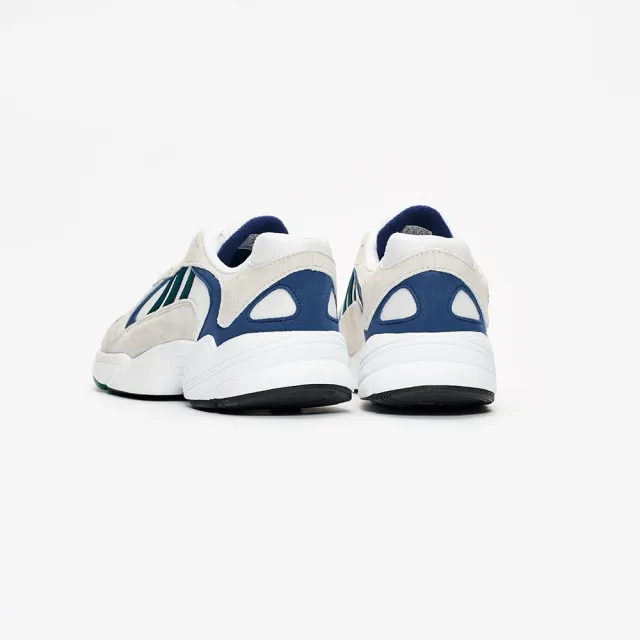 【adidas 愛迪達】YUNG-1 白藍綠 老爹鞋 復古 男鞋(G27031)