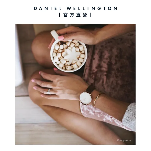 【Daniel Wellington】DW 錶帶 Classic Bristol 深棕真皮錶帶(DW00200009)