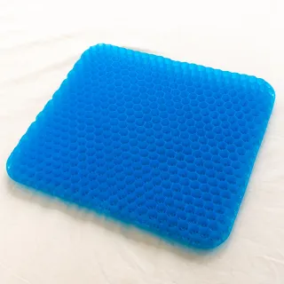 【SANKI 三貴】雙層蜂巢涼感膠坐墊(6入)