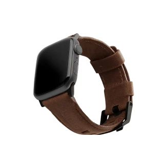 【UAG】Apple Watch 38/40/41mm 皮革錶帶- 棕(UAG)