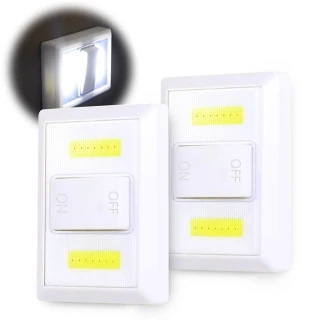 【aibo】LIC03 COB LED 多功能開關照明燈(2入/組)