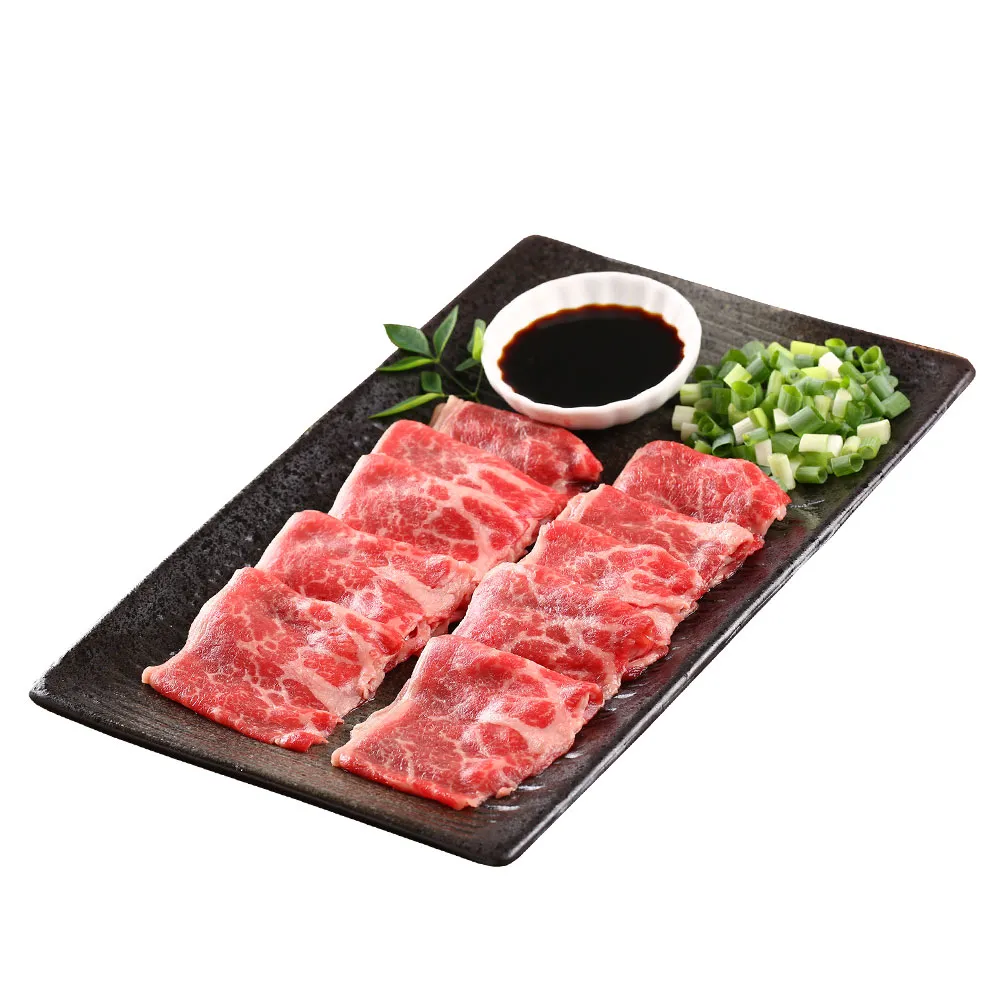 【愛上吃肉】美國頂級翼板牛肉片4包組(200±10% /盒)