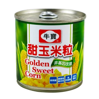 【牛寶】甜玉米粒易開罐340g
