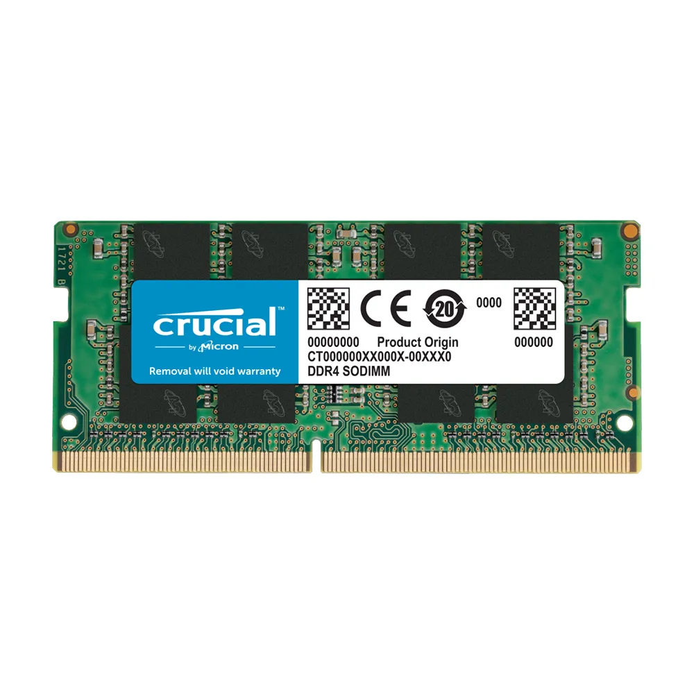 【Crucial 美光】DDR4 3200 32GB 筆電記憶體(CT32G4SD832A)