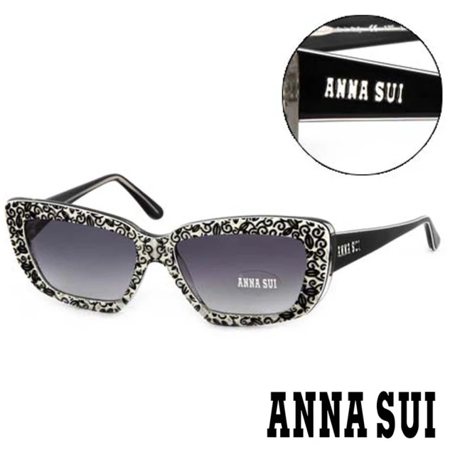 【ANNA SUI 安娜蘇】魔幻時尚立體精雕造型太陽眼鏡(AS526-01)