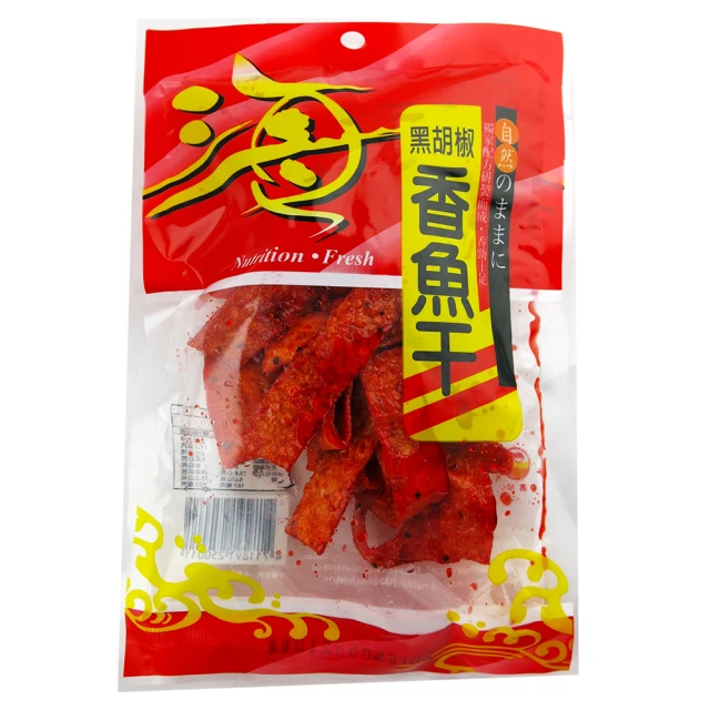 嘉珍 鐵板燒香魚干(80g/包)