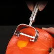 【PUSH!】廚房用品304不鏽鋼削皮刀蔬果削皮器刨刀去皮刀刮皮刀廚房刨刀(D173)