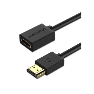 【HAGiBiS 海備思】HDMI2.0版4K高清畫質公對母延長線(0.5M)