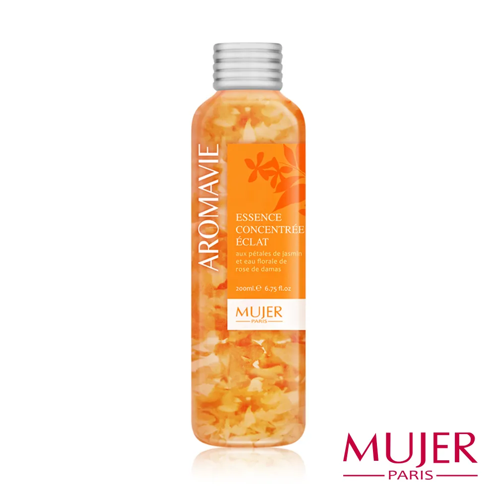 【MUJER】法國原裝皇家茉莉抗痕回齡花祕精萃超值2入組(200ml x2)