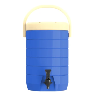 【渥思】304不鏽鋼內膽保溫保冷茶桶-17公升-寶石藍(茶桶.保溫.不鏽鋼)