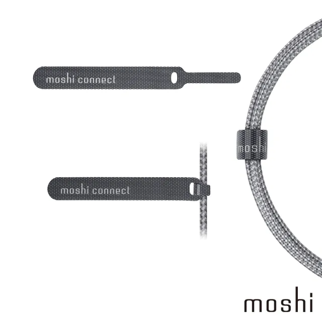 【moshi】Integra 強韌系列USB-C to Lightning 充電線 傳輸編織線（1.2 公尺）(iPhone充電線)