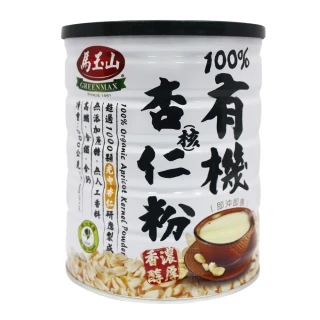 【馬玉山】100%有機杏仁粉(600g/罐)