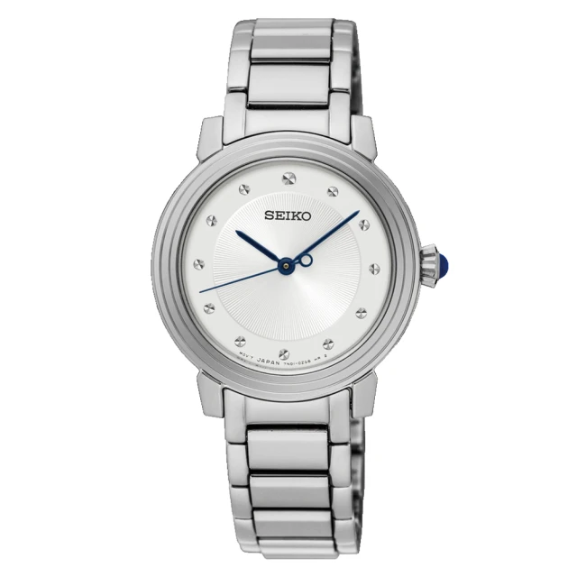【SEIKO 精工】CS優雅氣質時尚不鏽鋼女腕錶-銀色(7N01-0JE0S/SRZ479P1)
