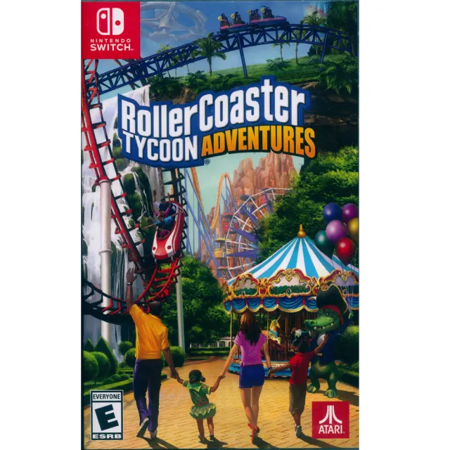 【Nintendo 任天堂】NS Switch 模擬樂園：冒險 英文美版(ROLLERCOASTER TYCOON)