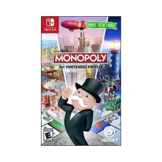 【Nintendo 任天堂】NS Switch 地產大亨 英日文美版(Monopoly)
