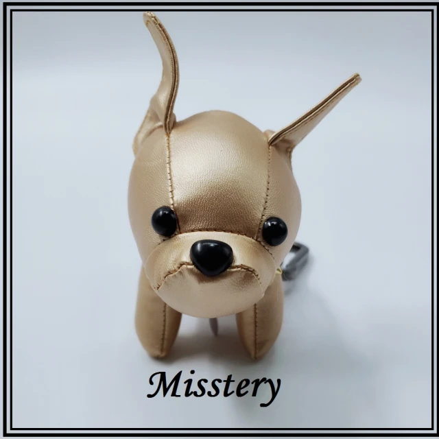 【Misstery】鑰匙圈法鬥犬吊飾-金(鑰匙圈/包包吊飾)