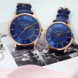 【Relax Time】Classic 經典系列手錶-玫x藍/36mm(RT-88-3L)
