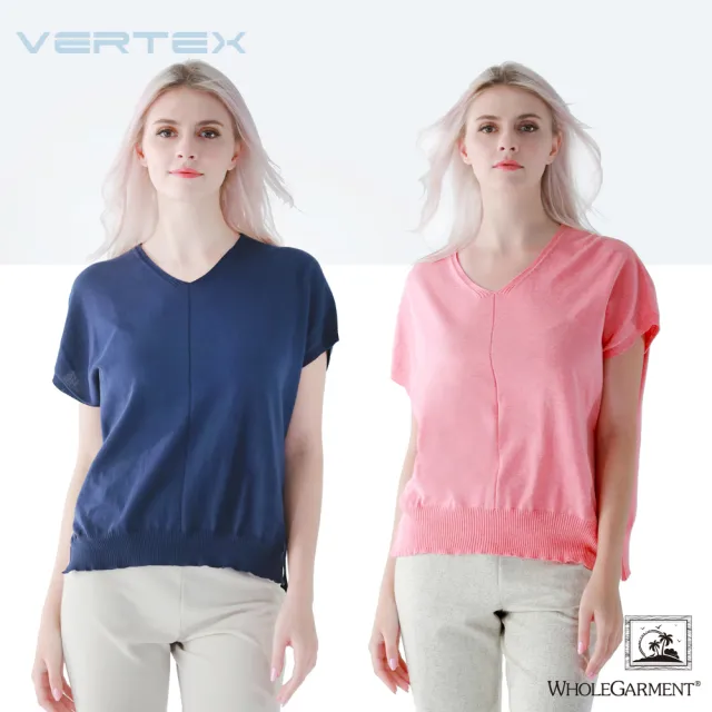 VERTEX18針100%海島棉上衣