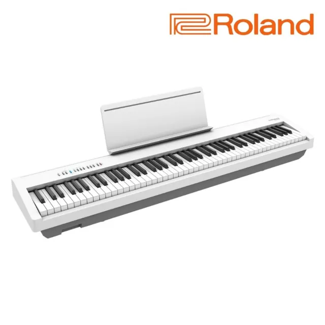 【ROLAND 樂蘭】便攜式電鋼琴 88鍵 數位電鋼琴 FP30X FP-30X(原廠公司貨保固 品質保證)