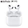 【Apple 蘋果】1M快充傳輸線組AirPods 3(MagSafe充電盒)