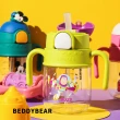 【BEDDY BEAR 杯具熊】迪士尼聯名款火箭學飲杯  Tritan水壺 吸管學習杯 500ml(吸管水壺)