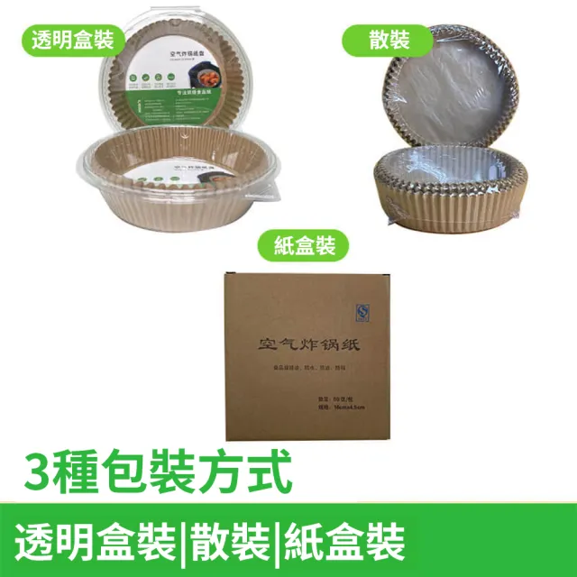 【熊爸爸大廚】氣炸鍋專用烘培紙盤50張入(吸油紙 烘焙紙 矽油紙 隔油紙)