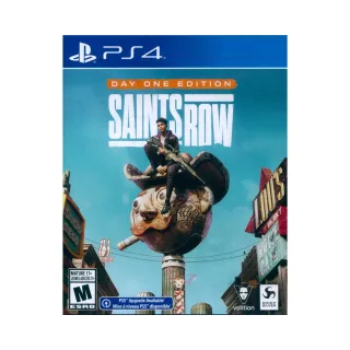 【SONY 索尼】PS4 黑街聖徒 首日版Saints Row Day One Edition(中英日文美版)
