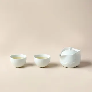 【LohasPottery 陸寶】淩波自在茶組-影青(一壺兩杯 共享好茶)